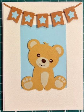 Bear and Bunting Card