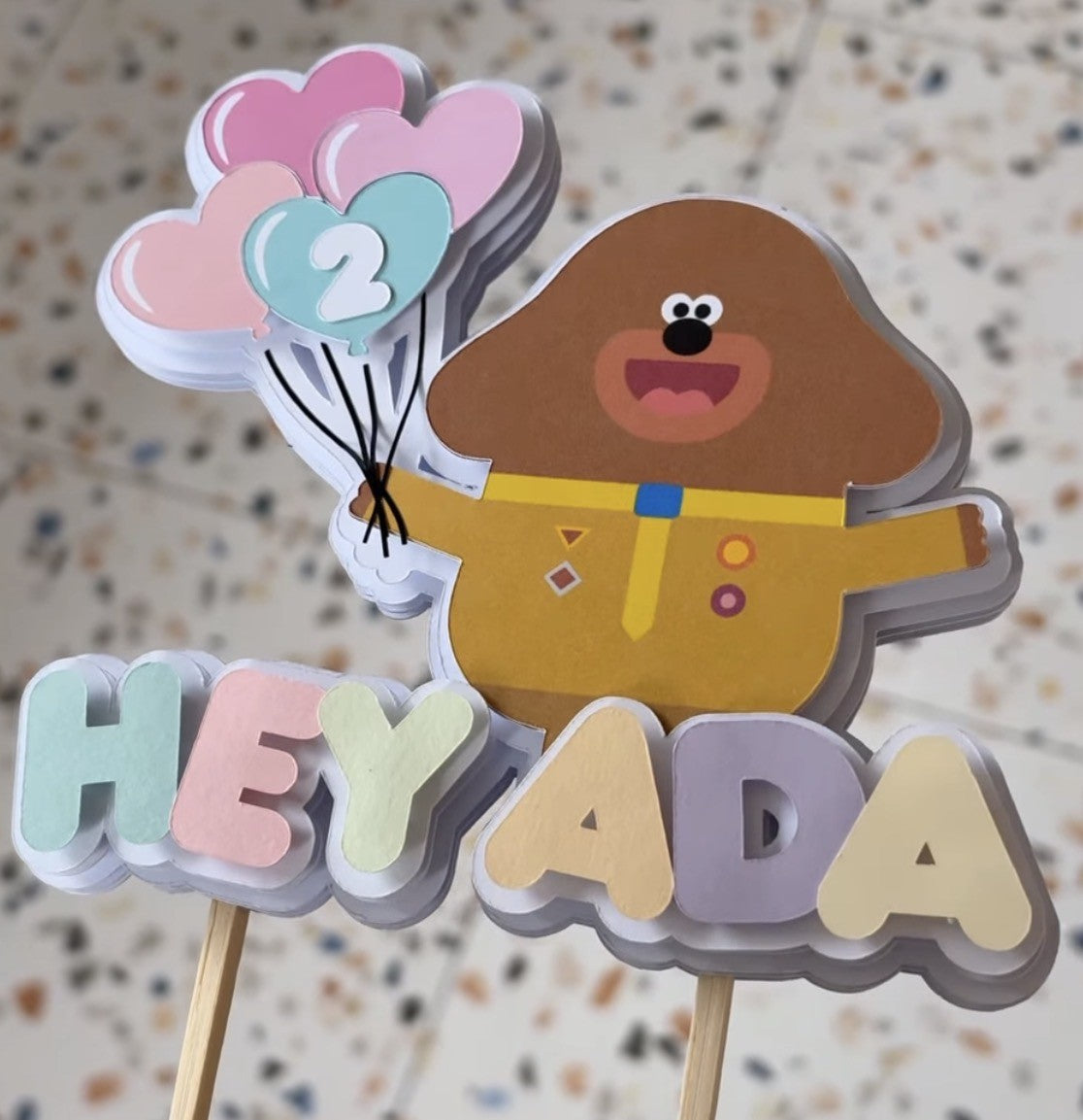 Hey Duggee Cake Topper