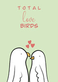 💚 Total Love Birds – 5×7 Romantic Greeting Card