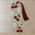 Cherries & Daisies bookmark
